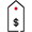 Icon of a price tag