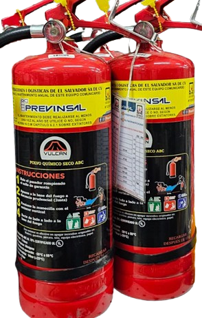 Dry Chemical Fire Extinguisher.