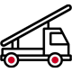 Airport ground support equipment (GSE) truck